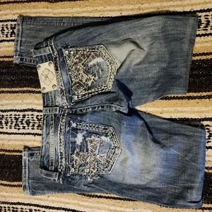 Miss Me sequins 27 skinny jeans